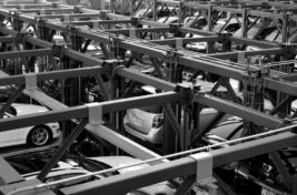 Multi-level car stack parking